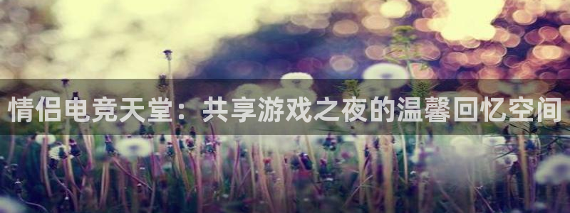 ky电竞馆：情侣电竞天堂：共享游戏之夜的温馨回忆空间