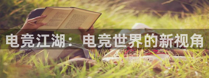 ky电竞：电竞江湖：电竞世界的新视角